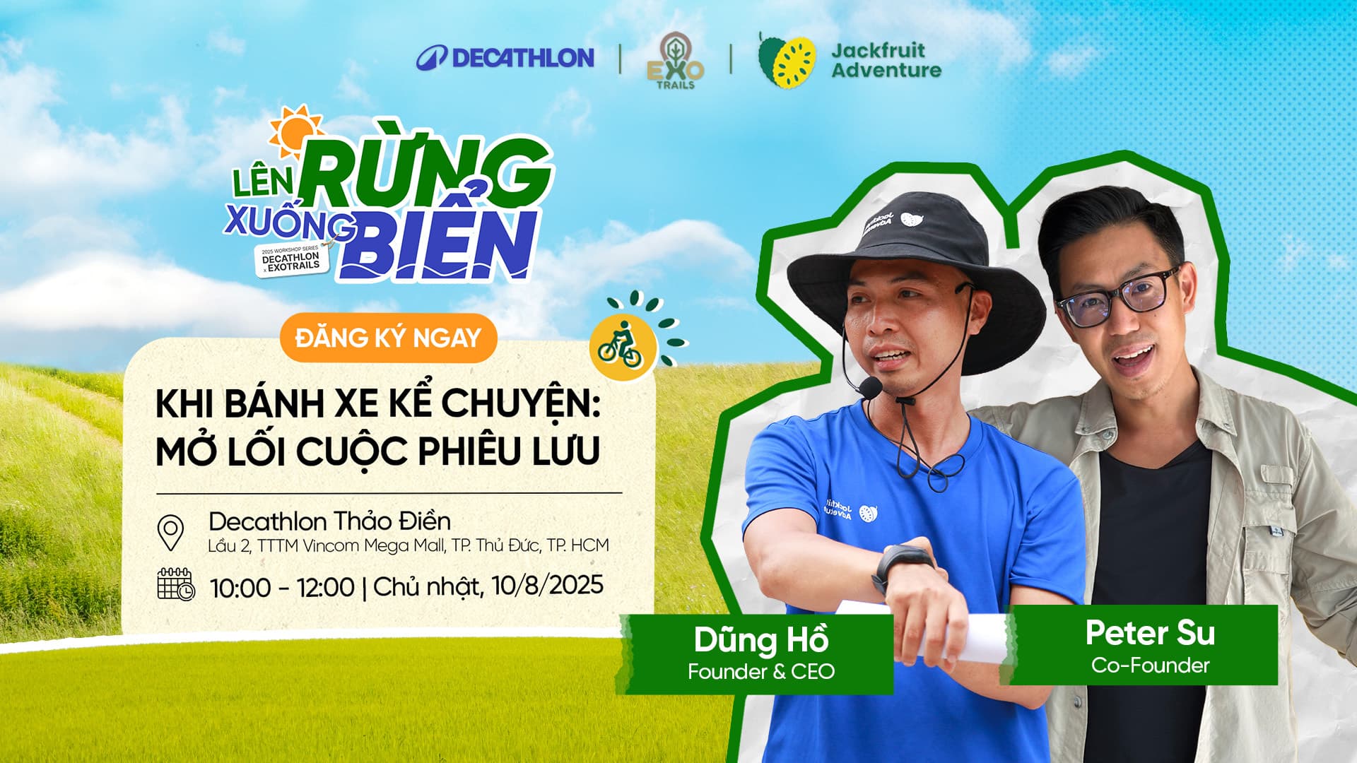 WORKSHOP 10: KHI BÁNH XE KỂ CHUYỆN - MỞ LỐI CUỘC PHIÊU LƯU