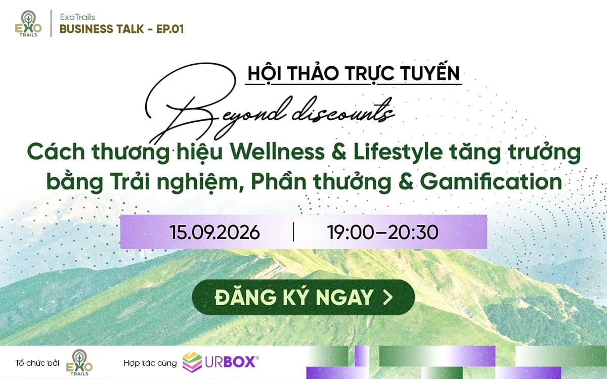Hội thảo Trực tuyến: Beyond Discounts