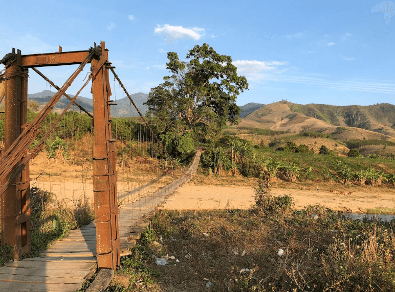 Cầu treo thôn Nông Nọi - Ngọc Hồi - Kon Tum