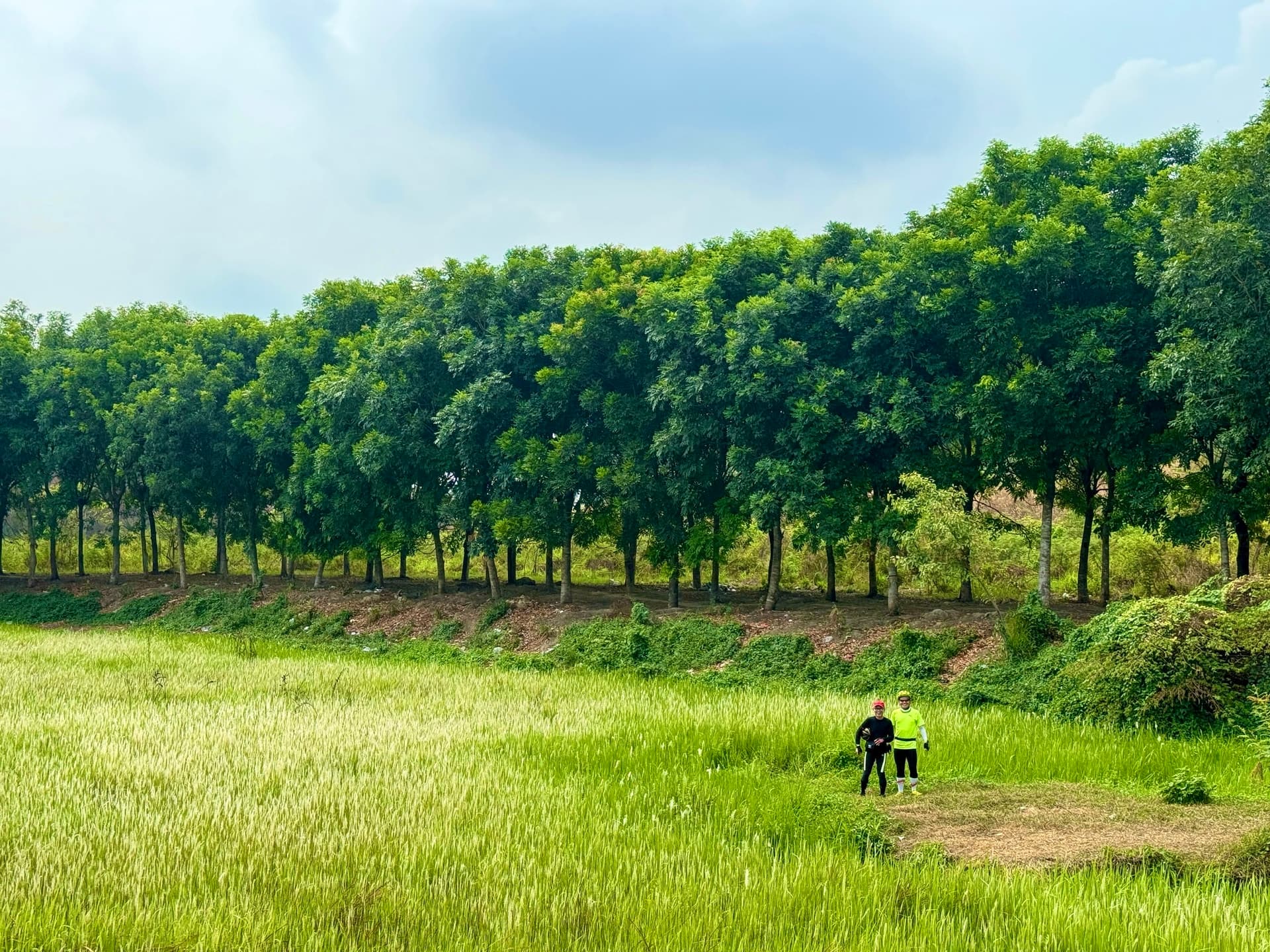 Cung đạp xe Hồ Đá – Làng Đại học