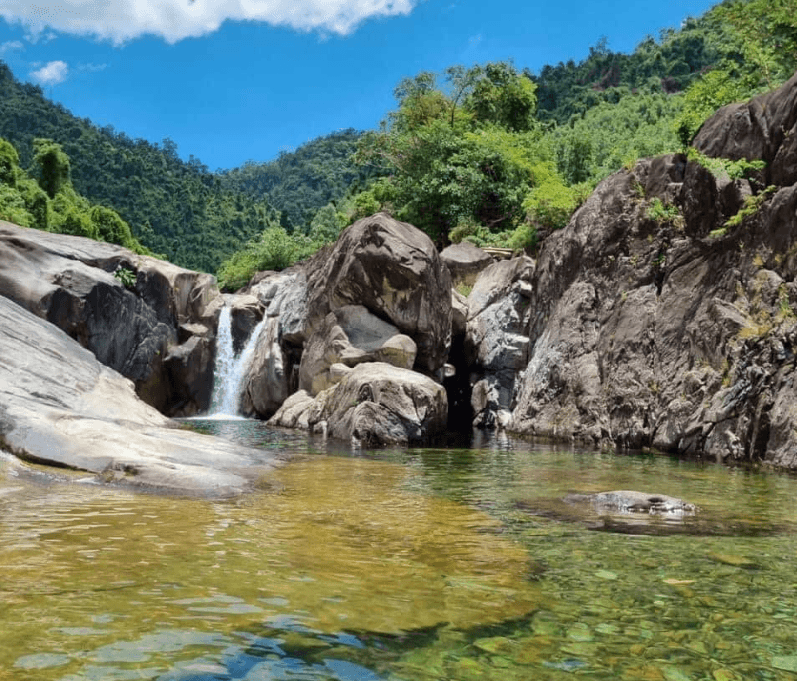 Thác trượt Trà Bói