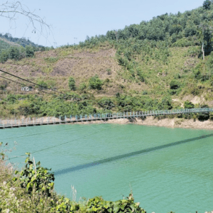 Cầu treo xã Dang