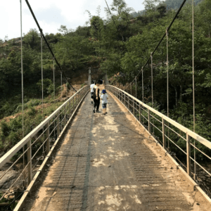 Cầu treo Đồi Dù Sa Pa