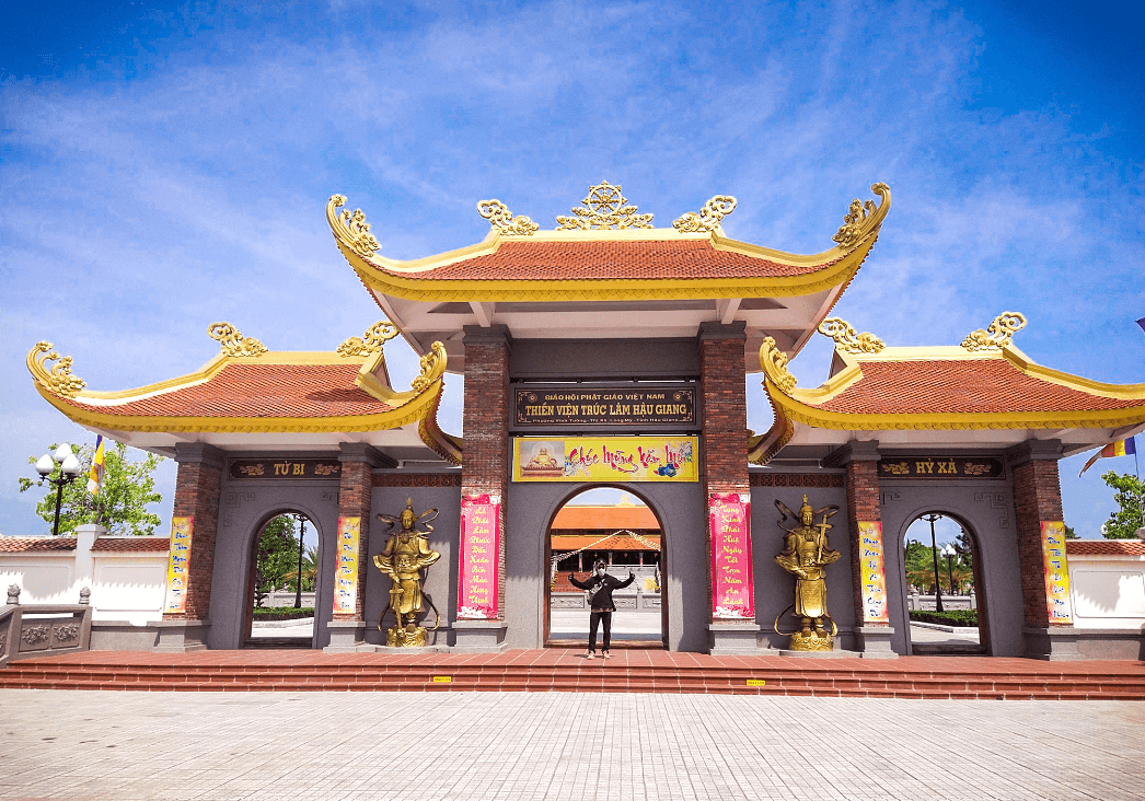 Thiền viện Trúc Lâm Hậu Giang - Long Mỹ - Hậu Giang