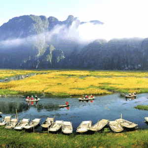 Bến thuyền Khu du lịch Vân Long