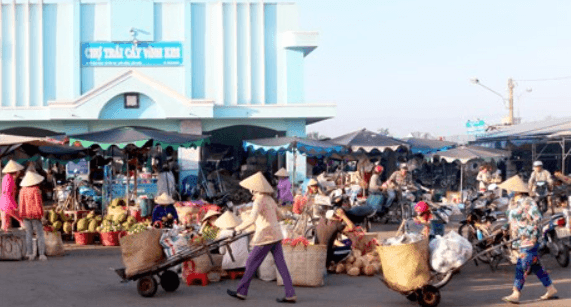 Chợ Trái Cây Vĩnh Kim - Châu Thành - Tiền Giang