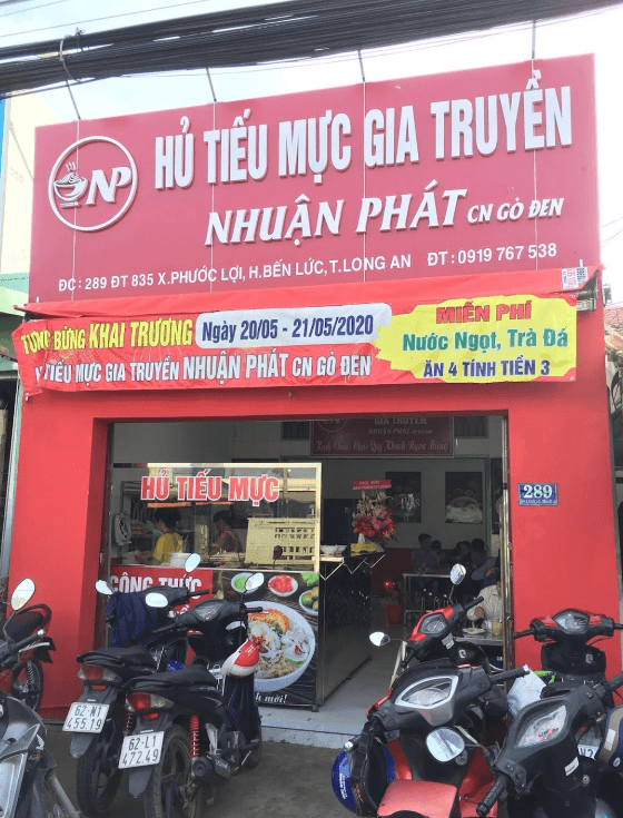 Hủ tiếu mực gia truyền Nhuận Phát - Gò Đen