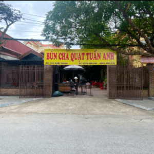 Bún chả quạt Tuấn Anh