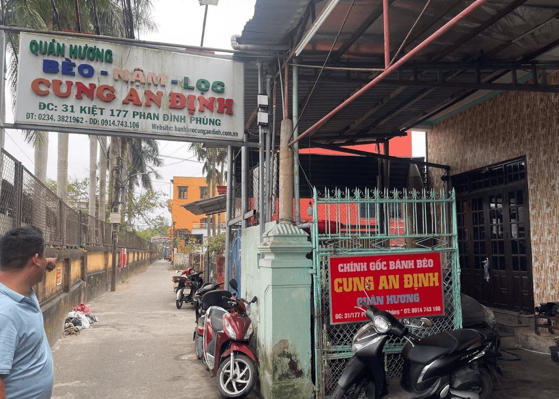 Quán Hương Bèo Nậm Lọc Cung An Định Gia Truyền