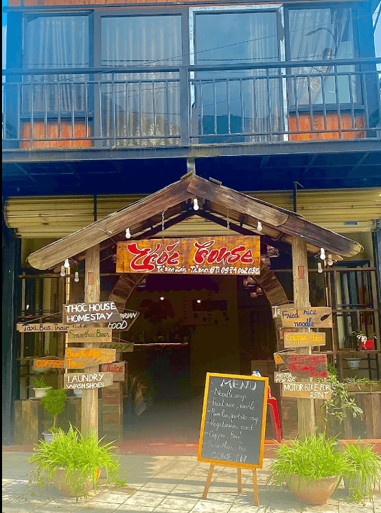 Thoc House Vegetarian Food and Drinks
