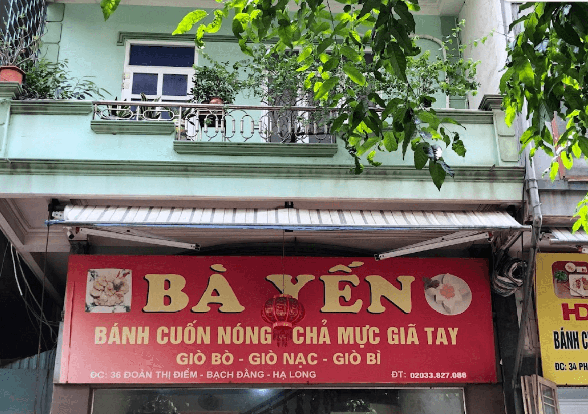Bánh cuốn Chả mực bà Yến