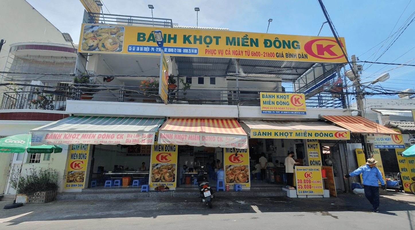 Bánh khọt Miền đông Ck