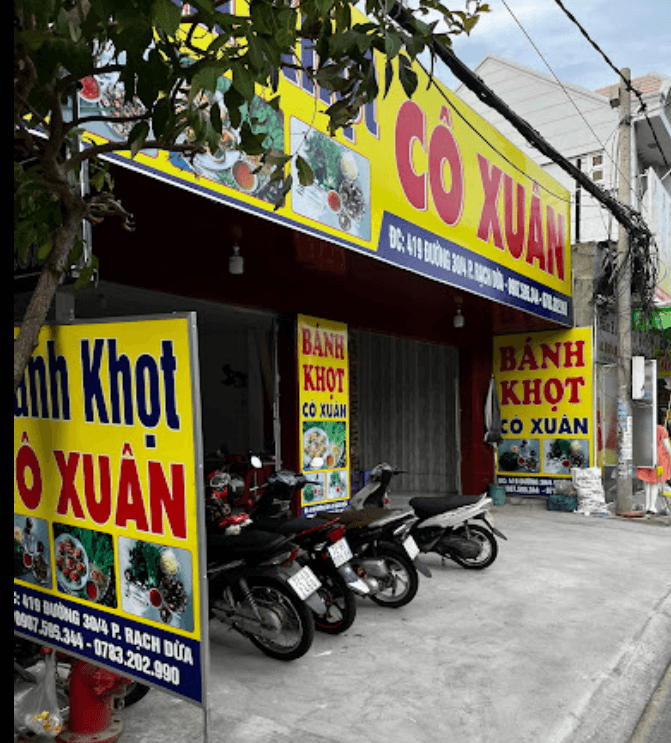 Bánh khọt cô Xuân