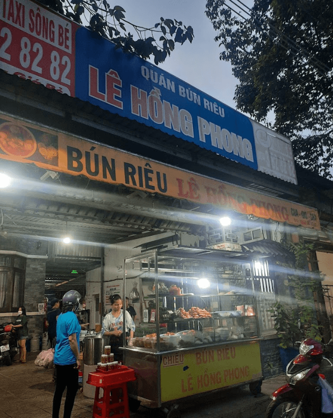 Bún Riêu Lê Hồng Phong