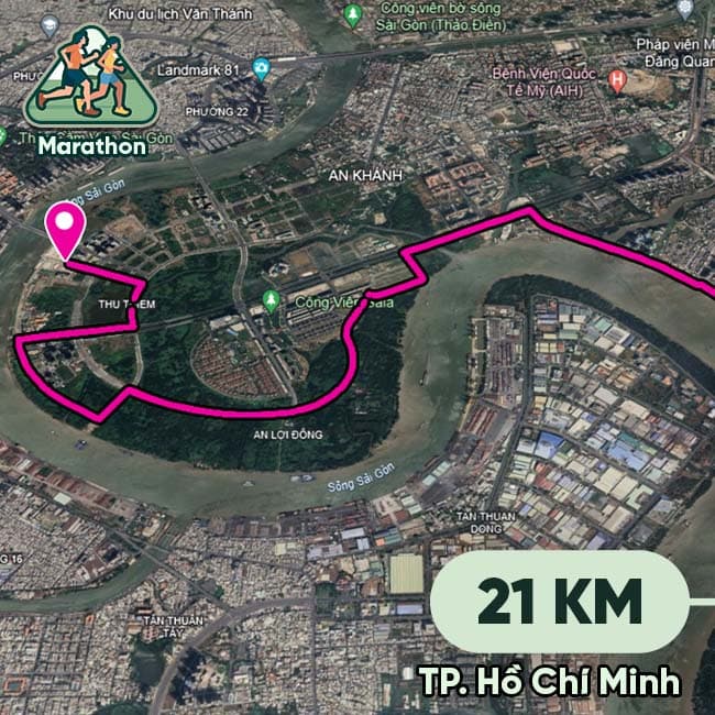 Sơn Kim Thủ Đức City Run 2023 21km