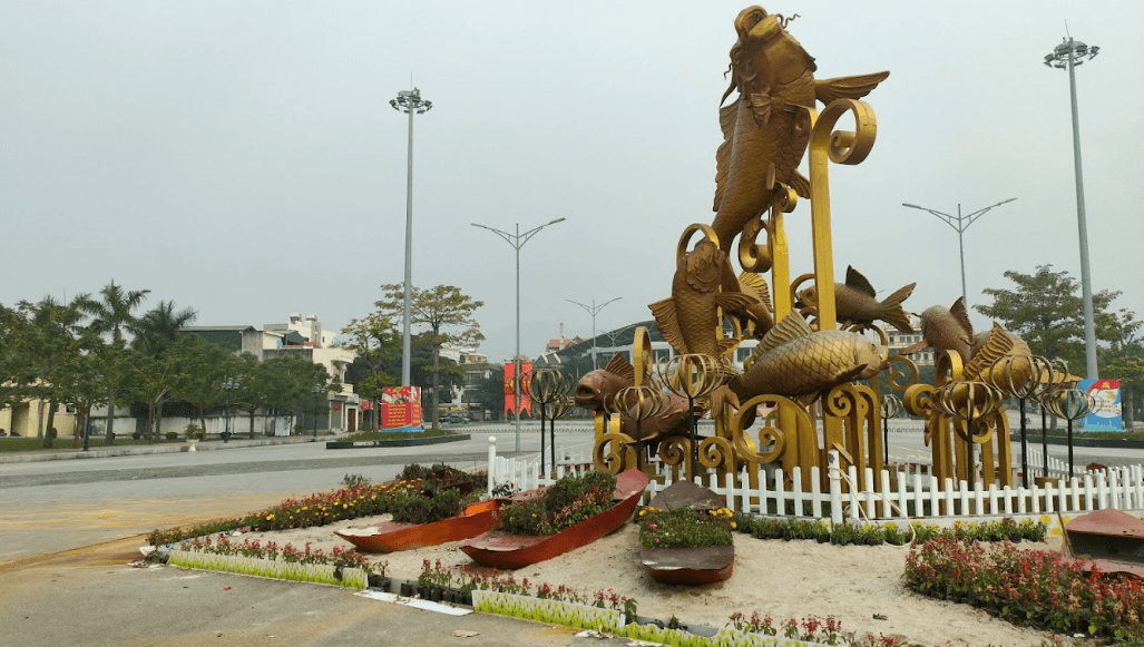 Phố đi bộ Thành phố Uông Bí - Uông Bí - Quảng Ninh