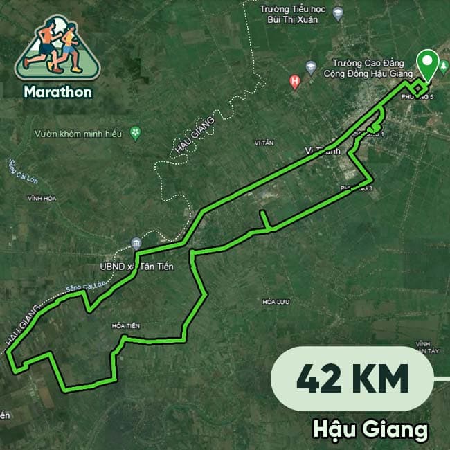 Mekong Delta Marathon 2022 42km