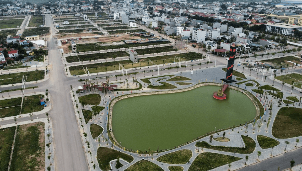 Tháp đồng hồ Rùa Vàng City - Lạng Giang - Bắc Giang