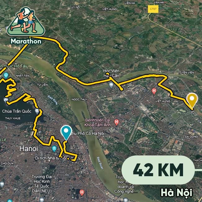Techcombank Hanoi Marathon 2023 42km