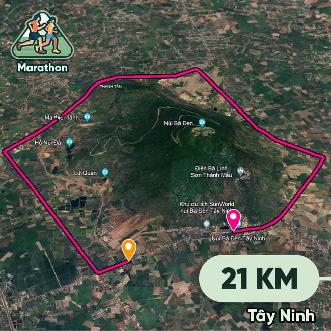 Bà Đen Mountain Marathon 2023 21km
