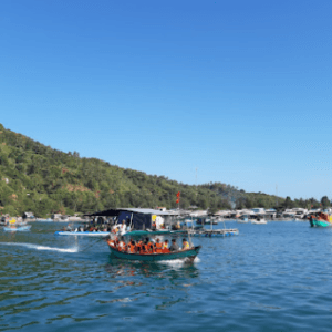 Làng bè Hòn Sơn Kiên Giang