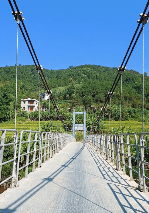 Cầu treo Pắc Phe - Bình Liêu - Quảng Ninh
