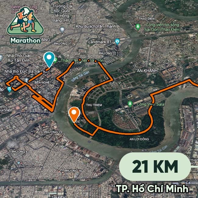Techcombank HCMC Marathon 2022 21km