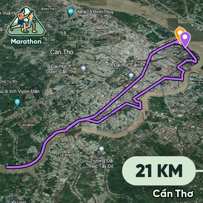 Cần Thơ Heritage Marathon 2023 21km