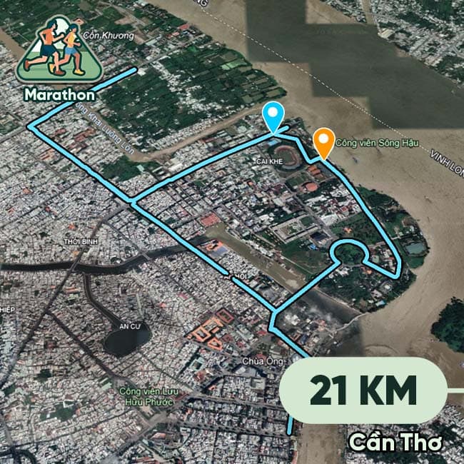 Cần Thơ Music Night Run 21km