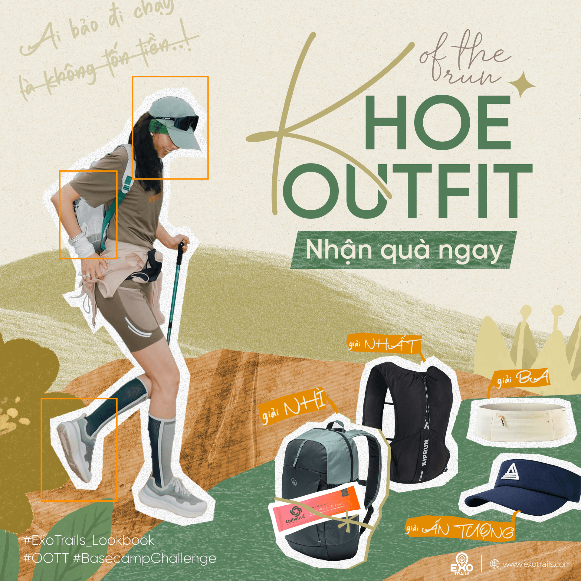 Thử thách 'Outfit of the Run’ cùng Basecamp