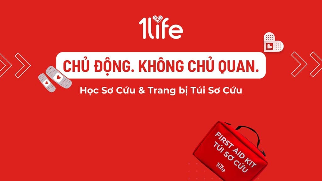 Túi sơ cứu 1LIFE: Bộ dụng cụ y tế không thể thiếu trong mỗi hành trình du lịch