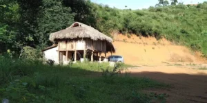 Trang trại hồ Mường Bi