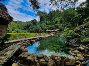 Suối Nước Nóng Bò Ấm