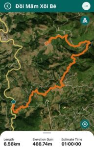 Đường đi Map đến Đồi Mâm Xôi bé