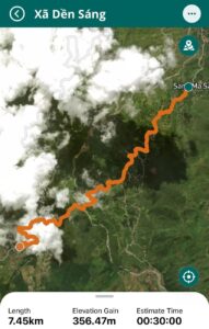 Đường đi đến Xã Dền Sáng