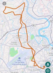 cung đạp xe công viên gia định và quận 12