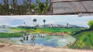 Làng Bích Hoạ Hòn Thiên