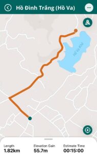 Đường đi đến Hồ Va Khê