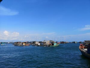 Làng bè Hòn Sơn Kiên Giang