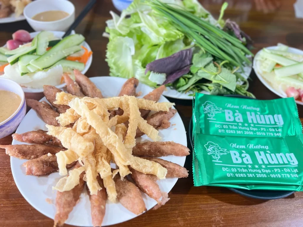 Nem nướng Bà Hùng