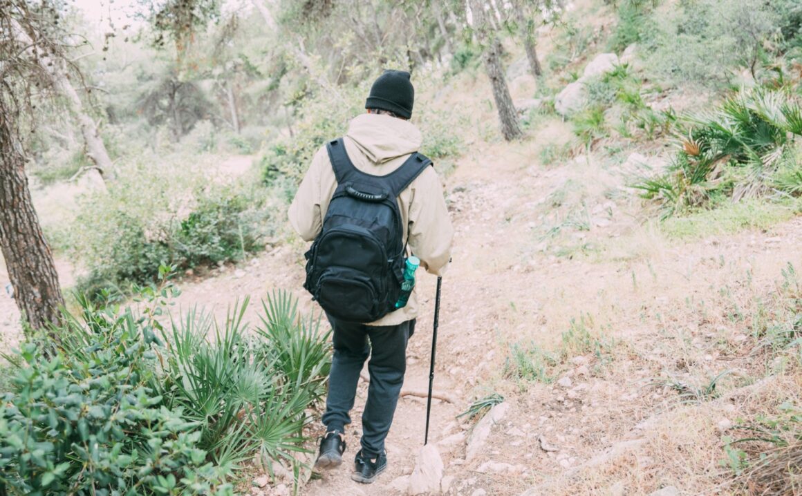 solo hiking
