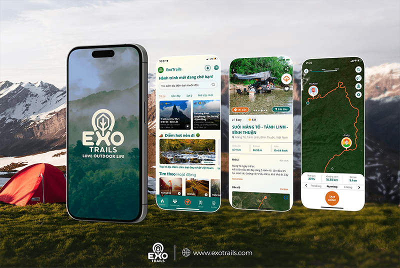trail app in Vietnam
