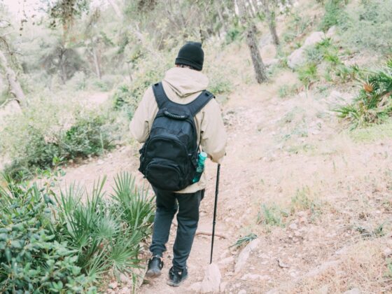 solo hiking