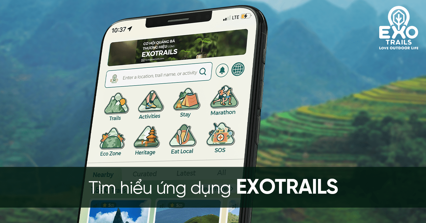 ExoTrails app