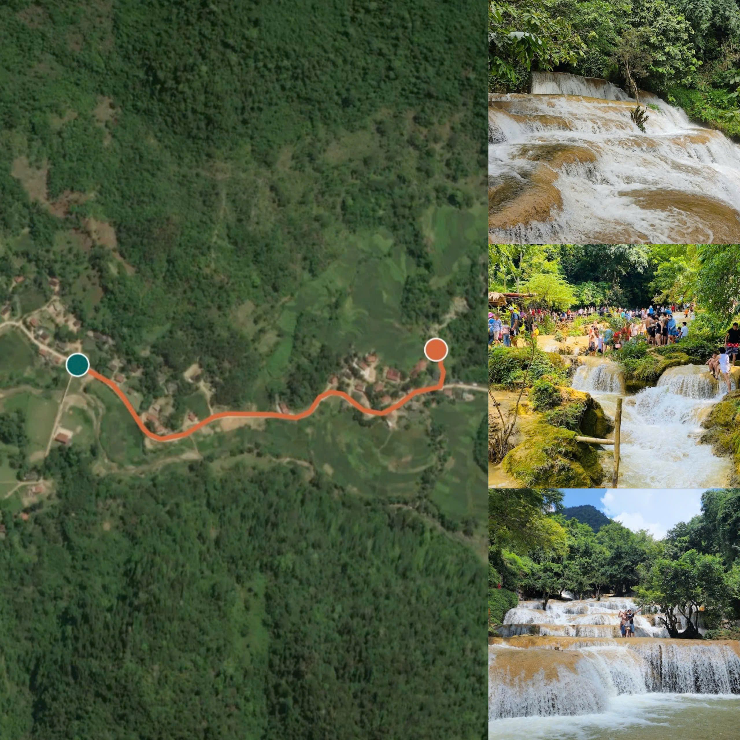 Thanh Hoa waterfalls
