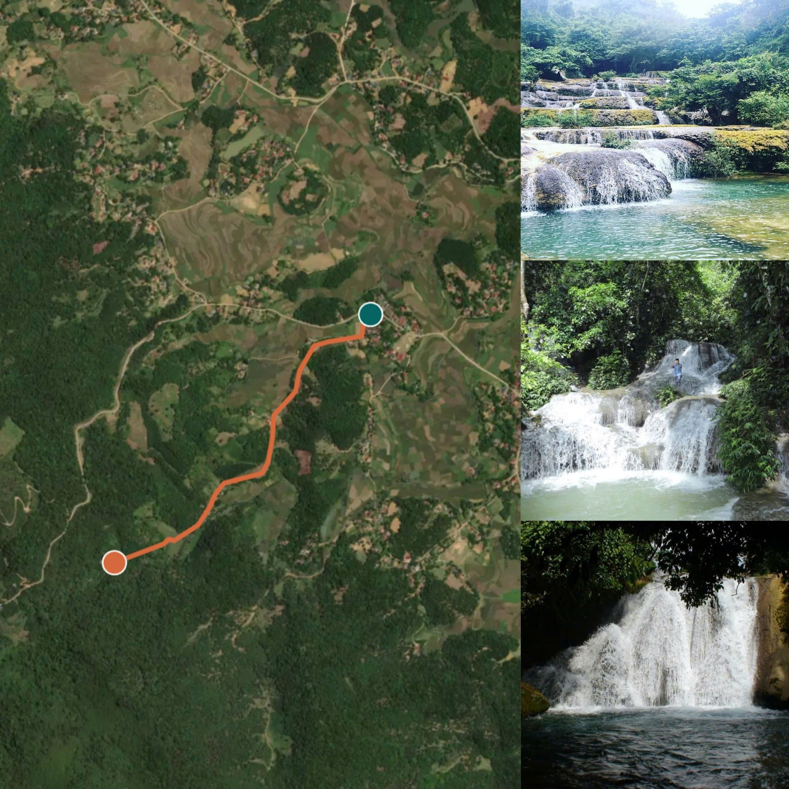 Thanh Hoa waterfalls