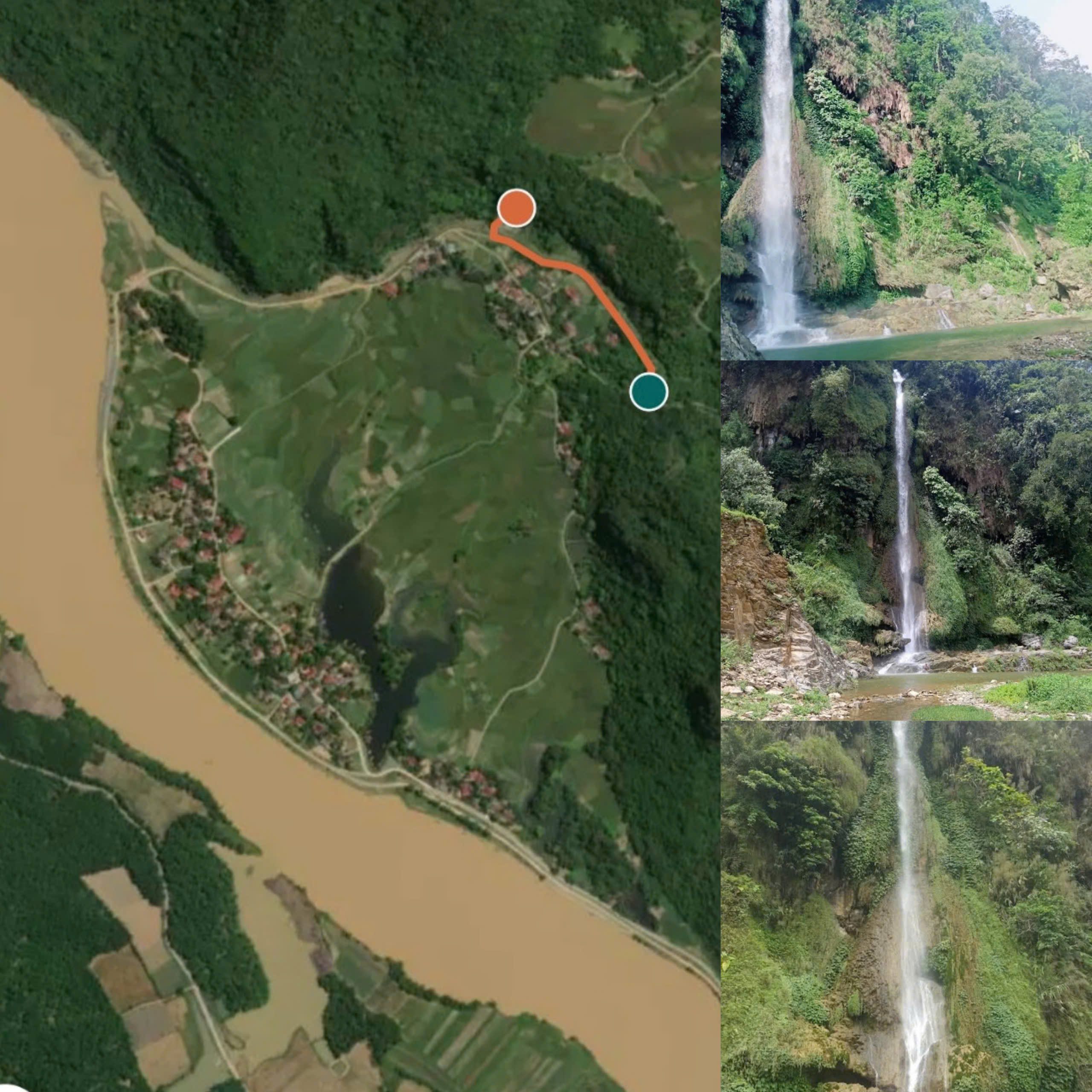 Thanh Hoa waterfalls