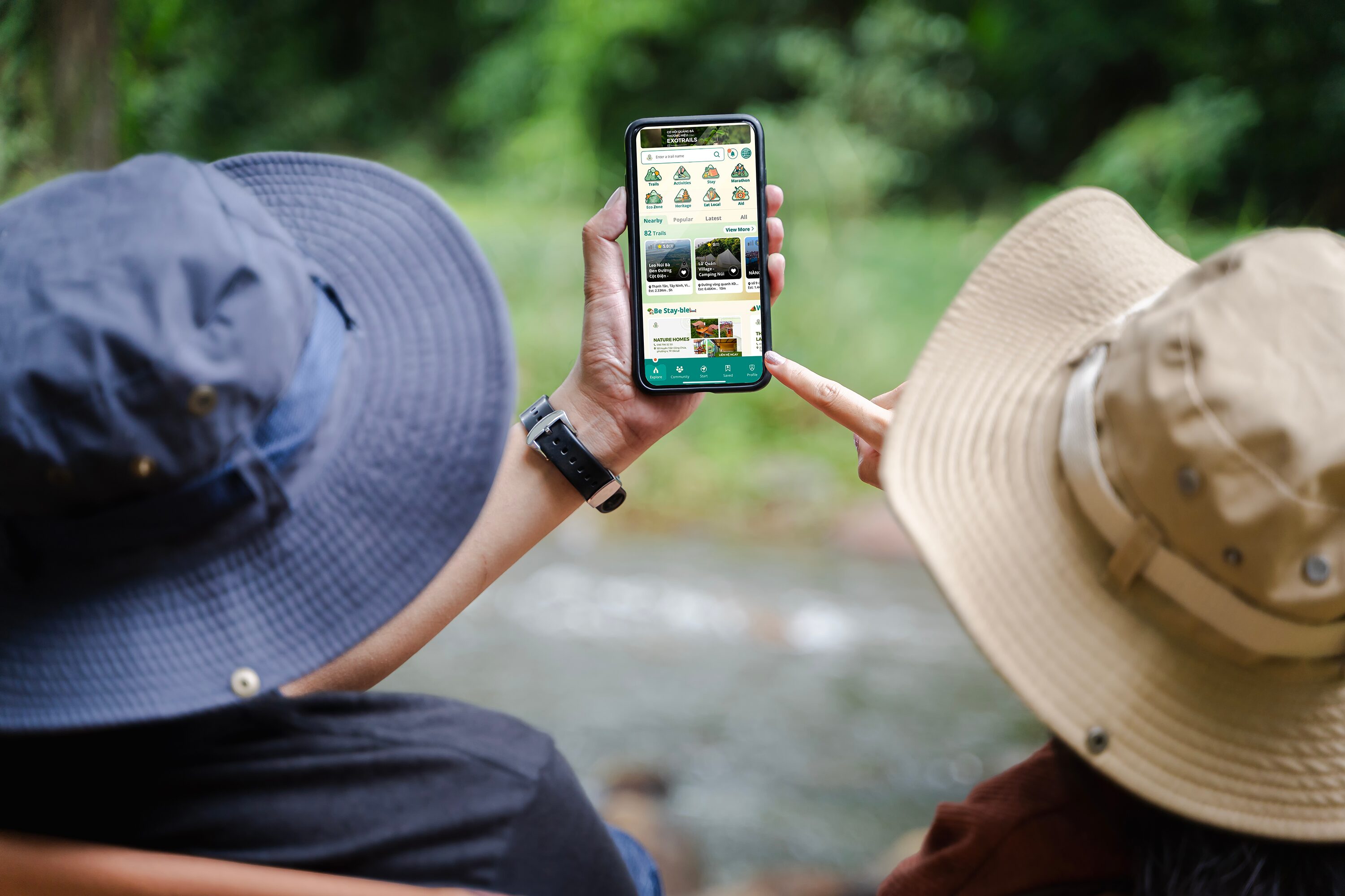 trail app in Vietnam