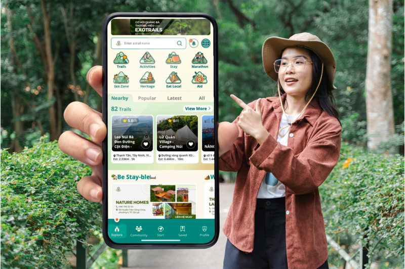 Vietnam outdoor trails app