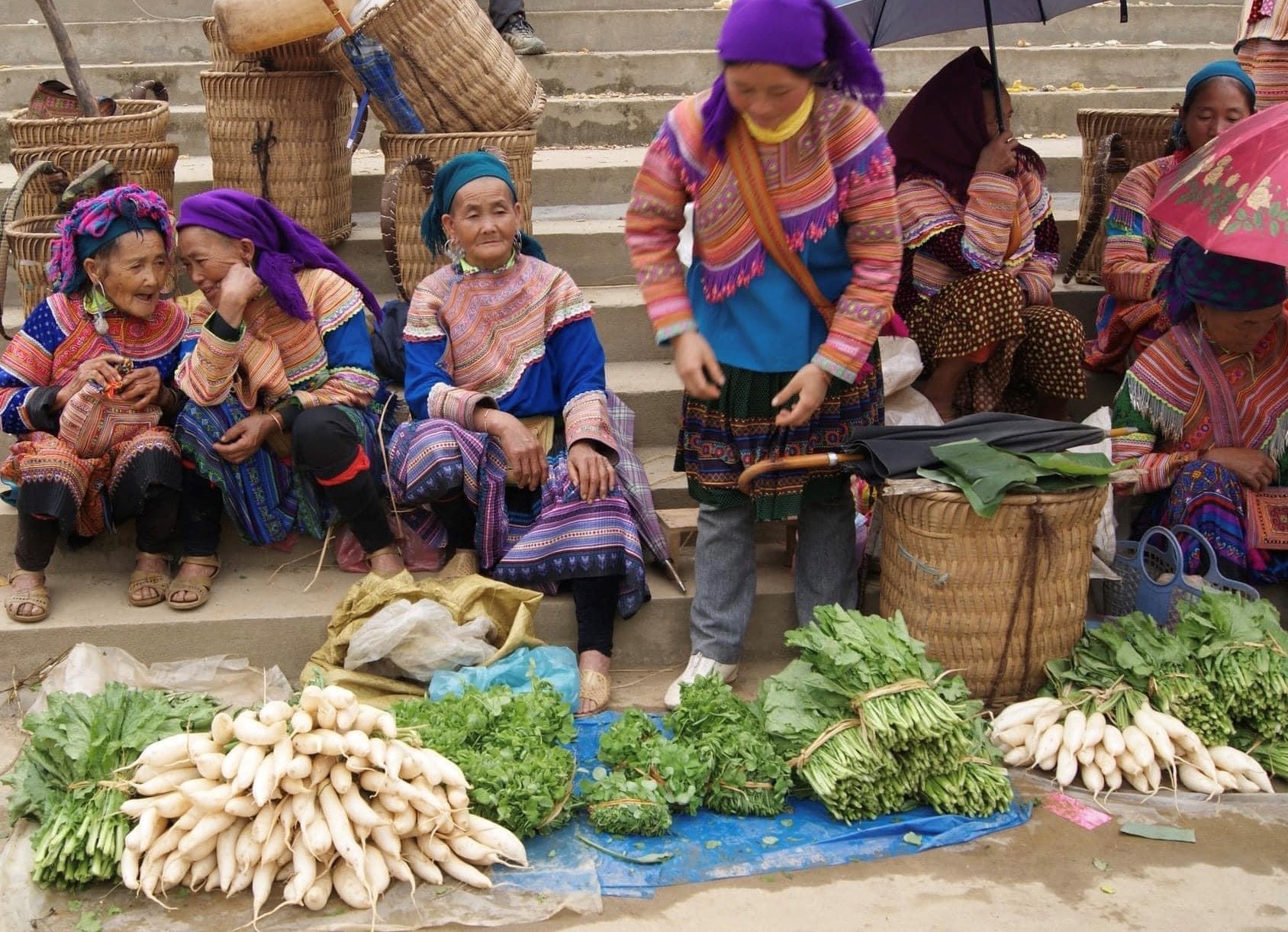 Bắc Hà Sunday market_2